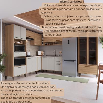 Imagem de Cozinha Completa 9 Peças com Cristaleira e Torre Quente Jade