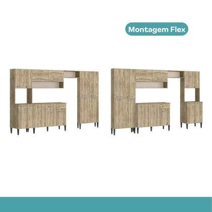 Imagem de Cozinha Completa Arizona Plus com Armário e Balcão Carraro