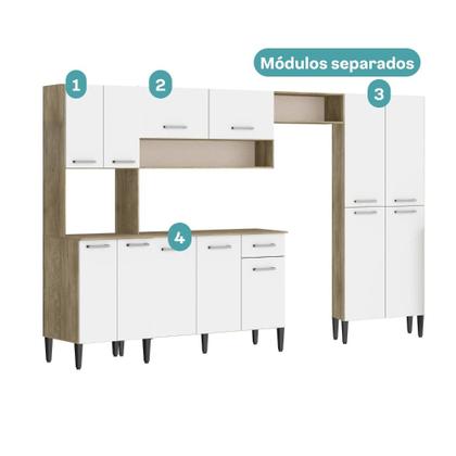 Imagem de Cozinha Completa Arizona Plus com Armário e Balcão Carraro