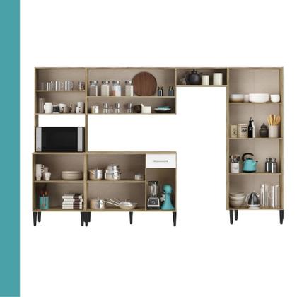 Imagem de Cozinha Completa Arizona Plus com Armário e Balcão Carraro