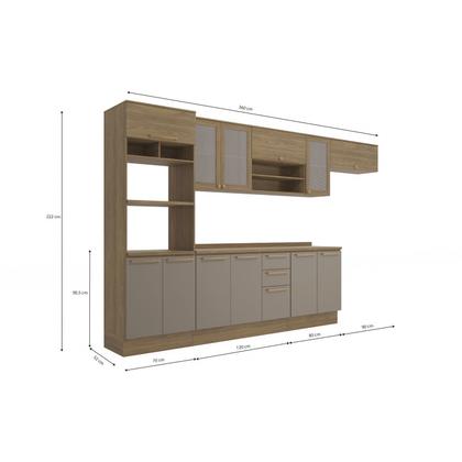 Imagem de Cozinha Completa com 6 Peças 3 Gavetas