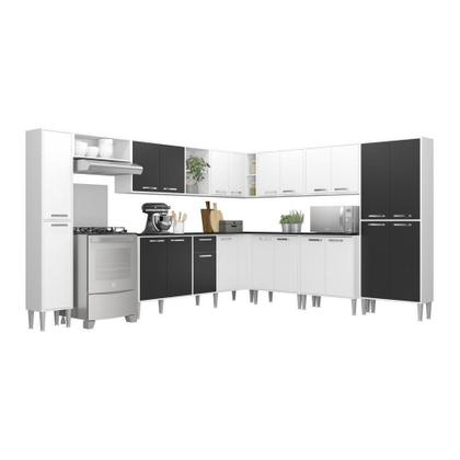 Imagem de Cozinha Completa com Armário e Balcão Xangai Pop Multimóveis