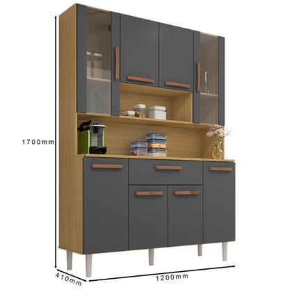 Imagem de Cozinha Completa Compacta Cancun 8 Portas 1 Gaveta