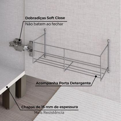 Imagem de Cozinha Completa Connect 10 Portas 2 Gavetas Off White - Henn