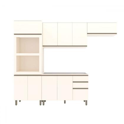 Imagem de Cozinha Completa Connect 10 Portas 2 Gavetas Off White - Henn