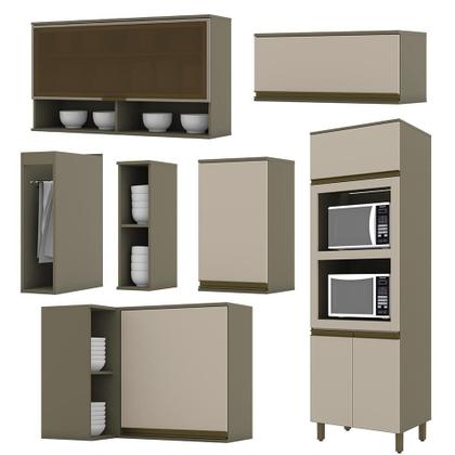 Imagem de Cozinha Completa de Canto 11 Peças Connect - Móveis Henn