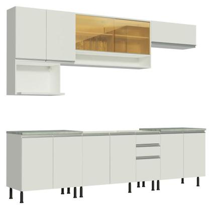 Imagem de Cozinha Completa Genova com Armário e Balcão sem tampo e pia