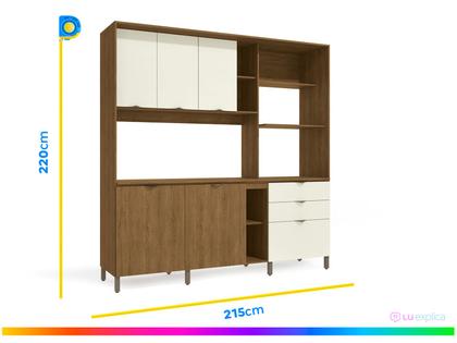 Imagem de Cozinha Completa Kappesberg com Balcão