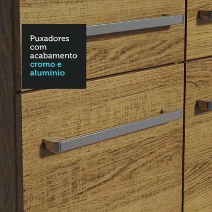 Imagem de Cozinha Completa Madesa Emilly Fire com Balcão e Armário Aéreo Reflex