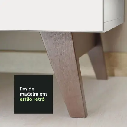 Imagem de Cozinha Completa Madesa Reims 310002 com Armário e Balcão - Branco