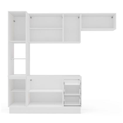 Imagem de Cozinha Completa Meena 8 Portas 3 Gavetas 40250060 Branco - Politorno