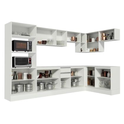 Imagem de Cozinha Completa Modulada de Canto Smart MDF Madesa