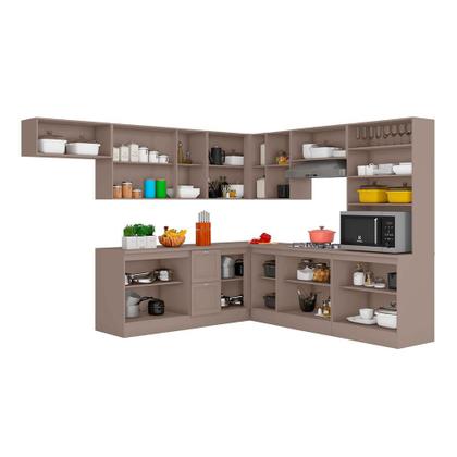 Imagem de Cozinha Completa Modulada Olivia 18 Portas 2 Gavetas