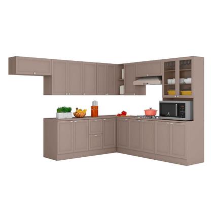 Imagem de Cozinha Completa Modulada Olivia 18 Portas 2 Gavetas