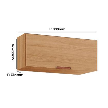 Imagem de Cozinha Completa Modulada Tuboarte Marta 100% MDF com 7 Portas e 1 Gaveta