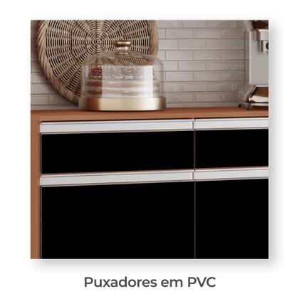 Imagem de Cozinha Completa Modulada Virginia New 100% MDF Tuboarte 7 Portas e 2 Gavetas