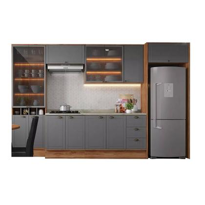 Imagem de Cozinha Completa Modulável Estilo Provençal c/ Cristaleira