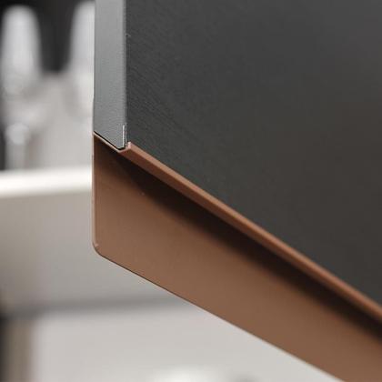 Imagem de Cozinha Completa Reims 240002 Com Armário E Balcão Preto