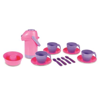 Imagem de Cozinha De Brinquedo Café Com Bolinho 14 Peças Nig - Nig Brinquedos