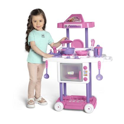 Imagem de Cozinha Infantil Com Rodas Riva Chef Completa - Tateti