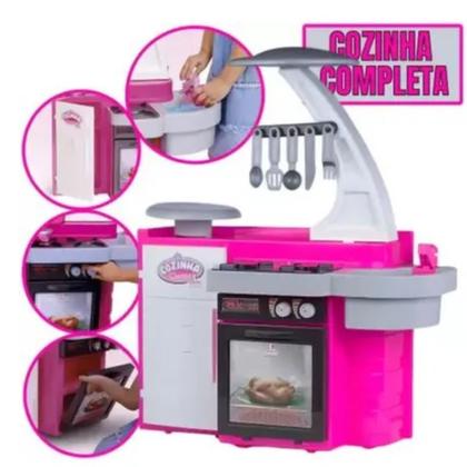 Imagem de Cozinha Infantil de Brinquedo Completa Original Infntil para Crianças