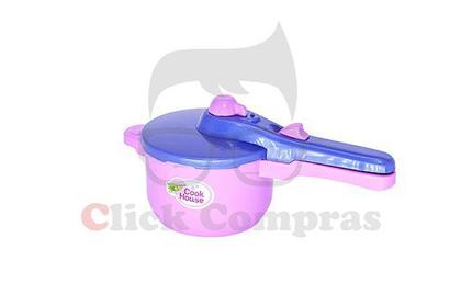 Imagem de Cozinha Infantil Eletro e Jogo de Panelinhas e Forminha 16pç