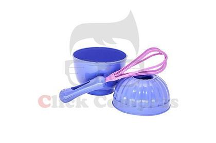 Imagem de Cozinha Infantil Eletro e Jogo de Panelinhas e Forminha 16pç