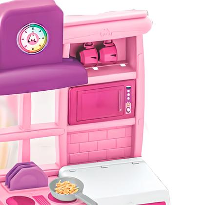 Imagem de Cozinha Infantil Master Magic Com 26 Acessórios Comidinha - Magic Toys
