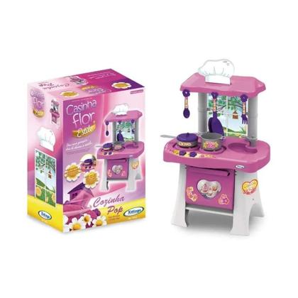 Imagem de Cozinha Infantil Pop Casinha Flor Xalingo - 04543