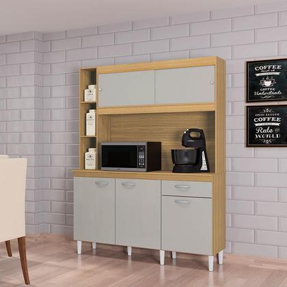 Imagem de Cozinha Kit Duda 140 cm Damasco Off White  Poquema