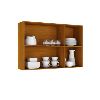 Imagem de Cozinha Modulada 4 Peças 8 Portas 5 Gavetas Nicho p/Forno MDF Dodradiças Slow Motion Lúmina Itatiaia