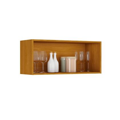 Imagem de Cozinha Modulada 4 Peças 8 Portas 5 Gavetas Nicho p/Forno MDF Dodradiças Slow Motion Lúmina Itatiaia