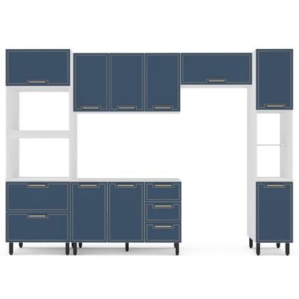 Imagem de Cozinha Modulada 5 Peças sem Pia Amara Politorno Móveis