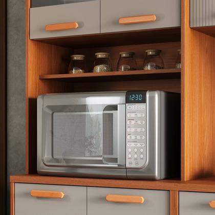 Imagem de Cozinha Modulada 6 Peças 15 Portas 2 Gavetas Paneleiro para Fono Itafriz Itatiaia