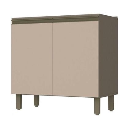 Imagem de Cozinha Modulada 6 Peças Sem Tampo Connect Henn Duna/cristal