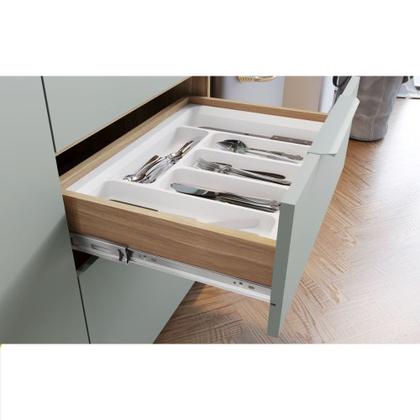 Imagem de Cozinha Modulada 7 Peças Ripado com Tampo MDF Marquesa Nesher