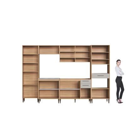 Imagem de Cozinha Modulada Completa 6 Peças com Cristaleira 12 Portas 3 Gavetas Jade