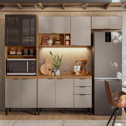 Imagem de Cozinha Modulada Composição 6 Firenze 4 Peças - Demóbile