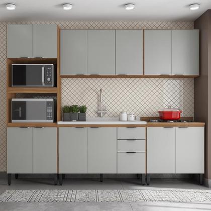 Imagem de Cozinha Modulada Composição FHR001 Firenze 5 Peças - Demóbile