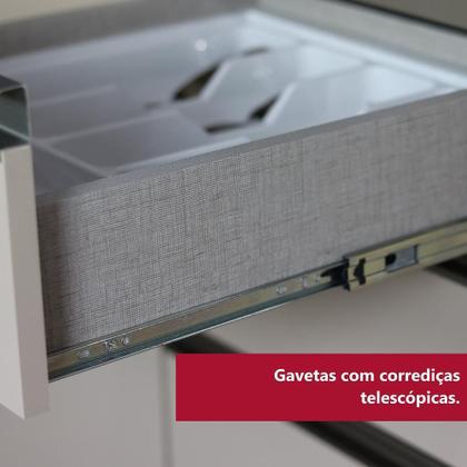 Imagem de Cozinha Modulada Connect 6 Peças com Porta Toalha - Móveis Henn