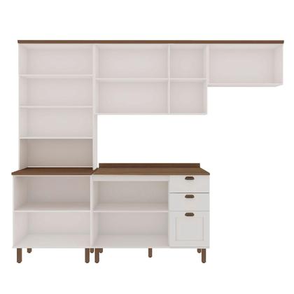 Imagem de Cozinha Modulada Cristal 280 cm Conjunto Provençal Completo