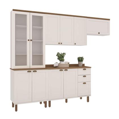 Imagem de Cozinha Modulada Cristal 280 cm Conjunto Provençal Completo