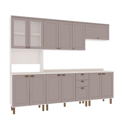 Imagem de Cozinha Modulada Cristal Clássica 280 cm Conjunto Provençal