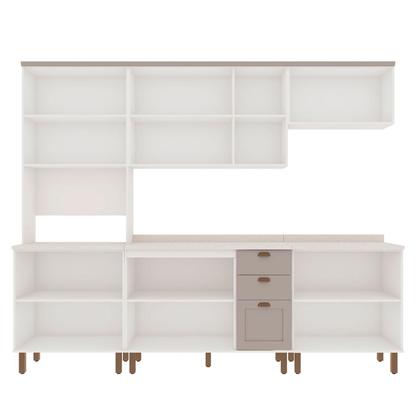 Imagem de Cozinha Modulada Cristal Clássica 280 cm Conjunto Provençal