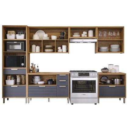 Imagem de Cozinha Modulada Eloise 6 Peças com Torre Quente 2 Fornos - MGM