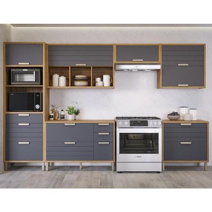 Imagem de Cozinha Modulada Eloise 6 Peças com Torre Quente 2 Fornos - MGM