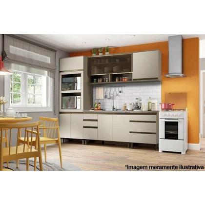 Imagem de Cozinha Modulada Henn Connect Armário c/1 Porta 60x67cm Duna/Cristal-Henn