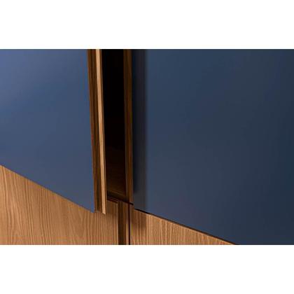 Imagem de Cozinha Modulada Kappesberg Ciela Ciela 9 Peças (3Aéreos+2Balcões+1Paneleiro+1TorreQuente+2Complementos) C9P64 Canela/Azul Profundo - Kappesberg