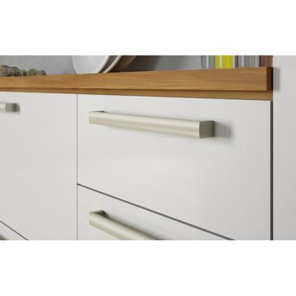 Imagem de Cozinha Modular com 4 Peças Burguesa Premium MDF Nesher