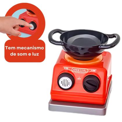 Imagem de Cozinha Oriental Infantil Brinquedo Educativo Para Meninos